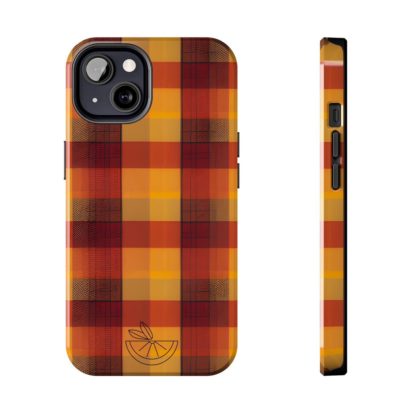 Vintage Fall Plaid HLC Tough Phone Cases