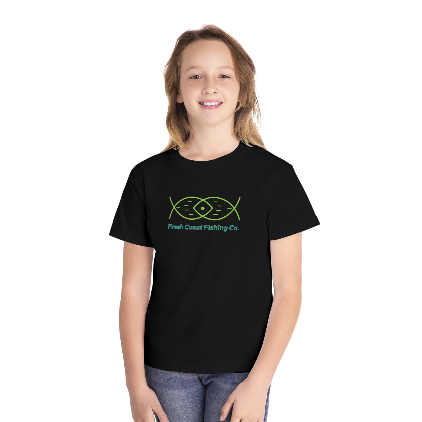 Fresh Coast Fishing Co. Youth Midweight Tee