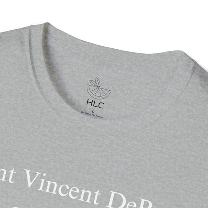 Saint Vincent DePaul Pray for Us Unisex Softstyle T-Shirt