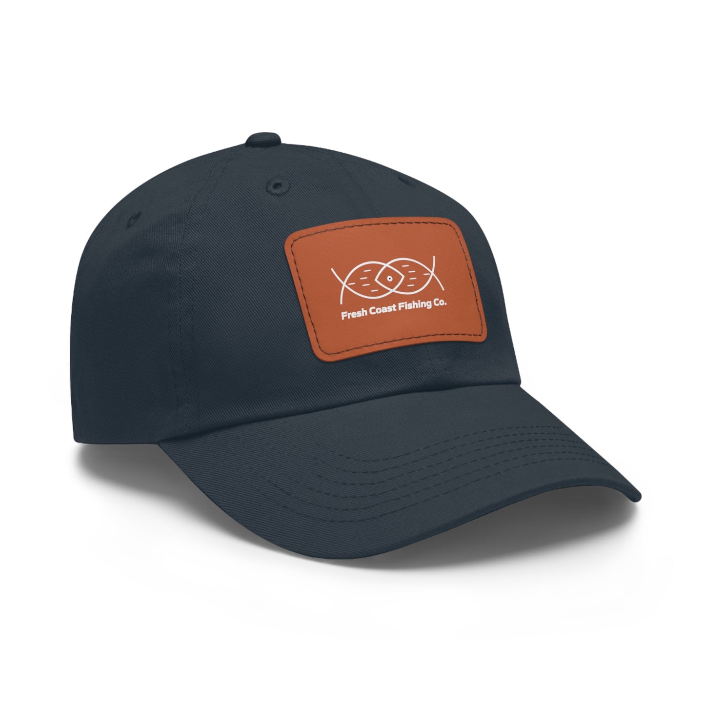 Fresh Coast Fishing Co. Hat with Leather Patch (Rectangle)