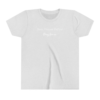 Saint Vincent de Paul  Youth Short Sleeve Tee