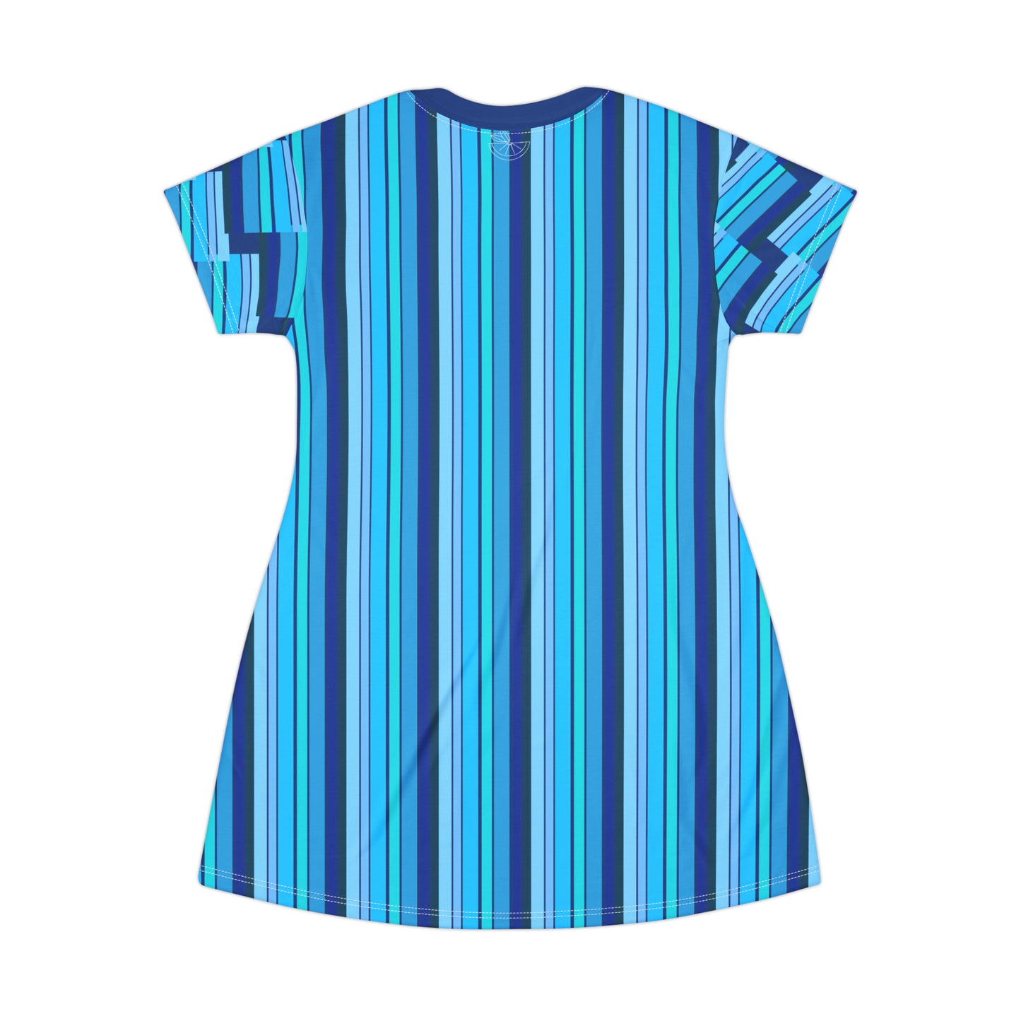 HLC Blue Stripes T-Shirt Dress (AOP)