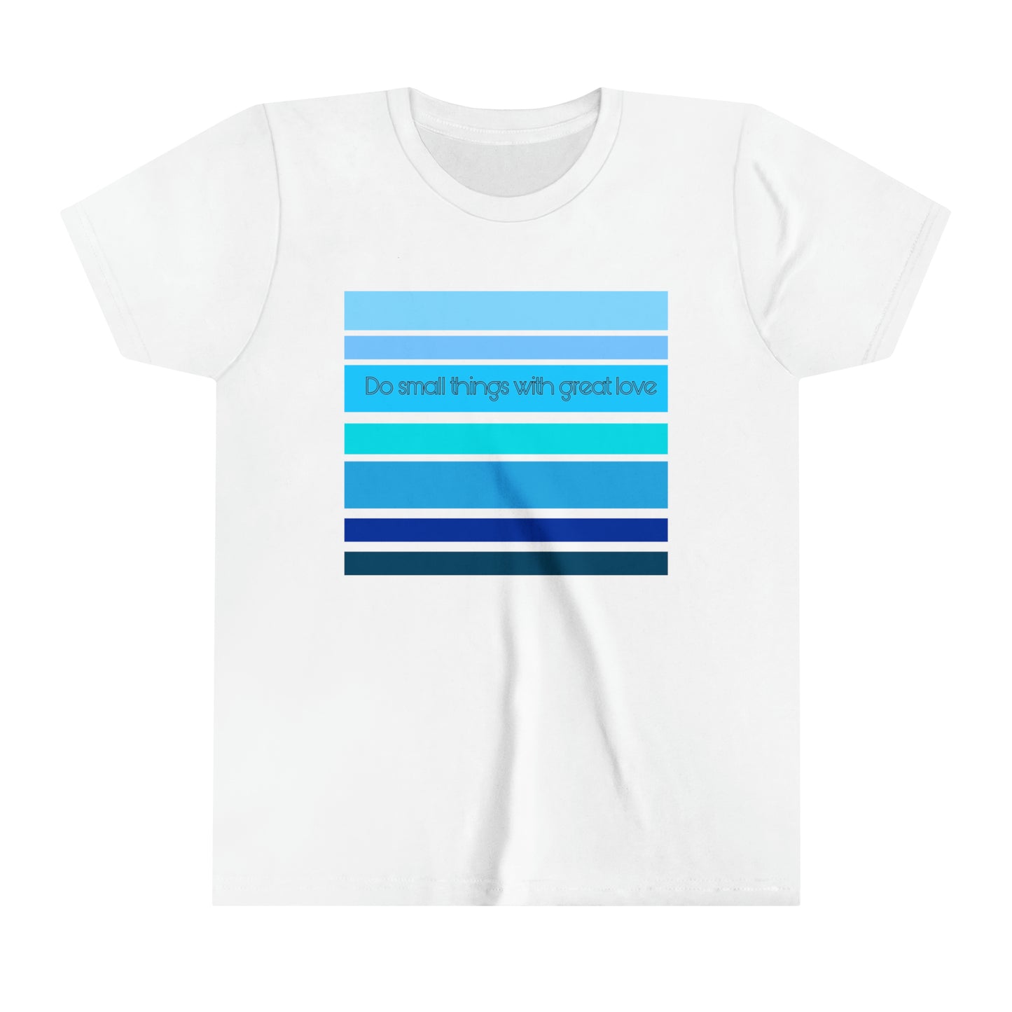 HLC Blue Stripes Youth Short Sleeve Tee