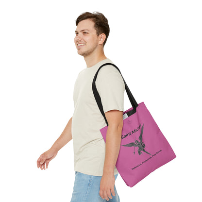 Archangel Saint Michael Tote Bag