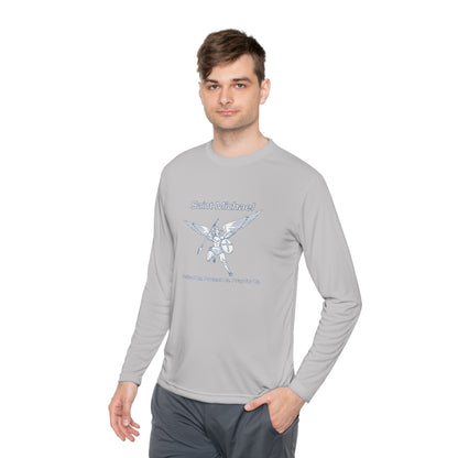 Archangel Saint Michael w/ prayer Unisex Lightweight Long Sleeve Tee