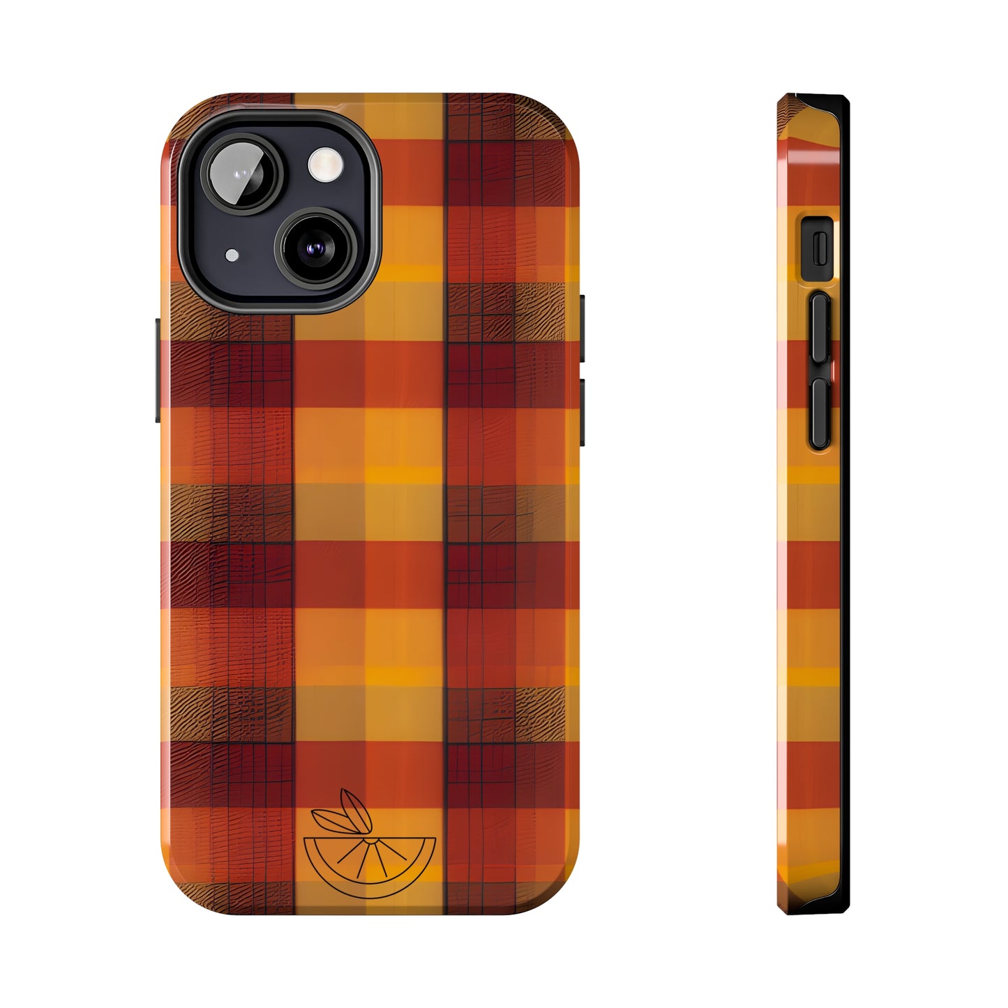 Vintage Fall Plaid HLC Tough Phone Cases