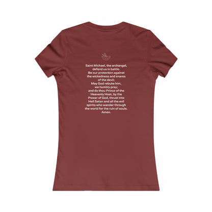 Archangel Saint Michael Women's Favorite Tee