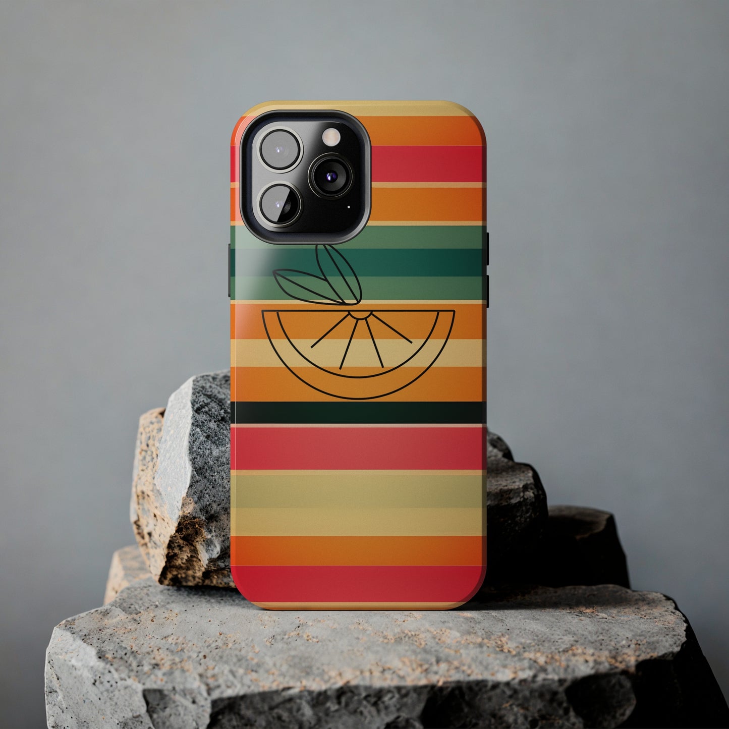 Vintage Stripes Tough Phone Cases