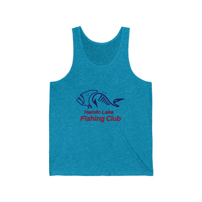 FCF Co.Hamlin Lake Fishing Club Unisex Jersey Tank