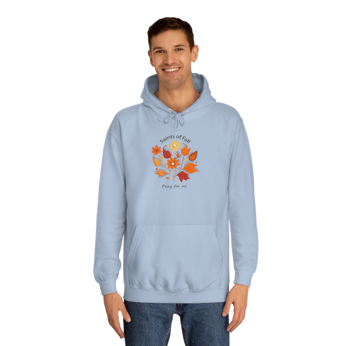 Saints of Fall  Unisex College Hoodie