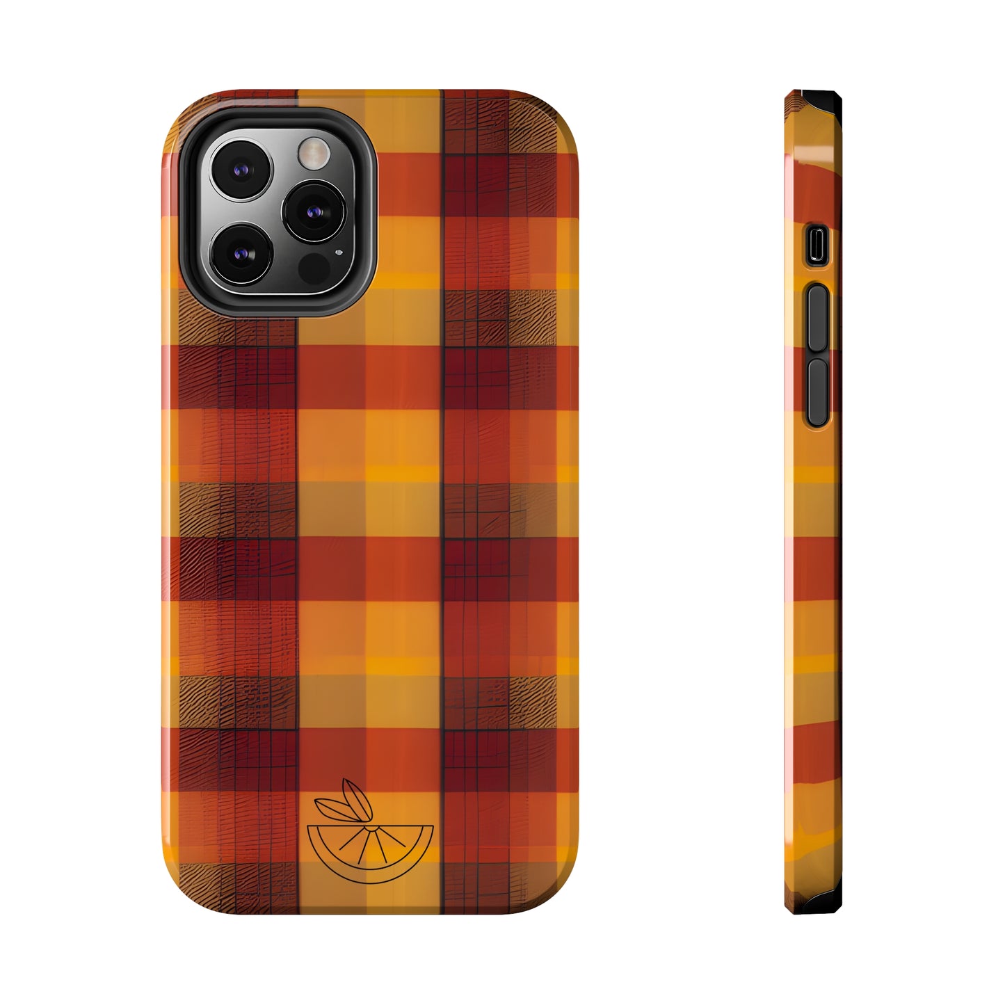 Vintage Fall Plaid HLC Tough Phone Cases