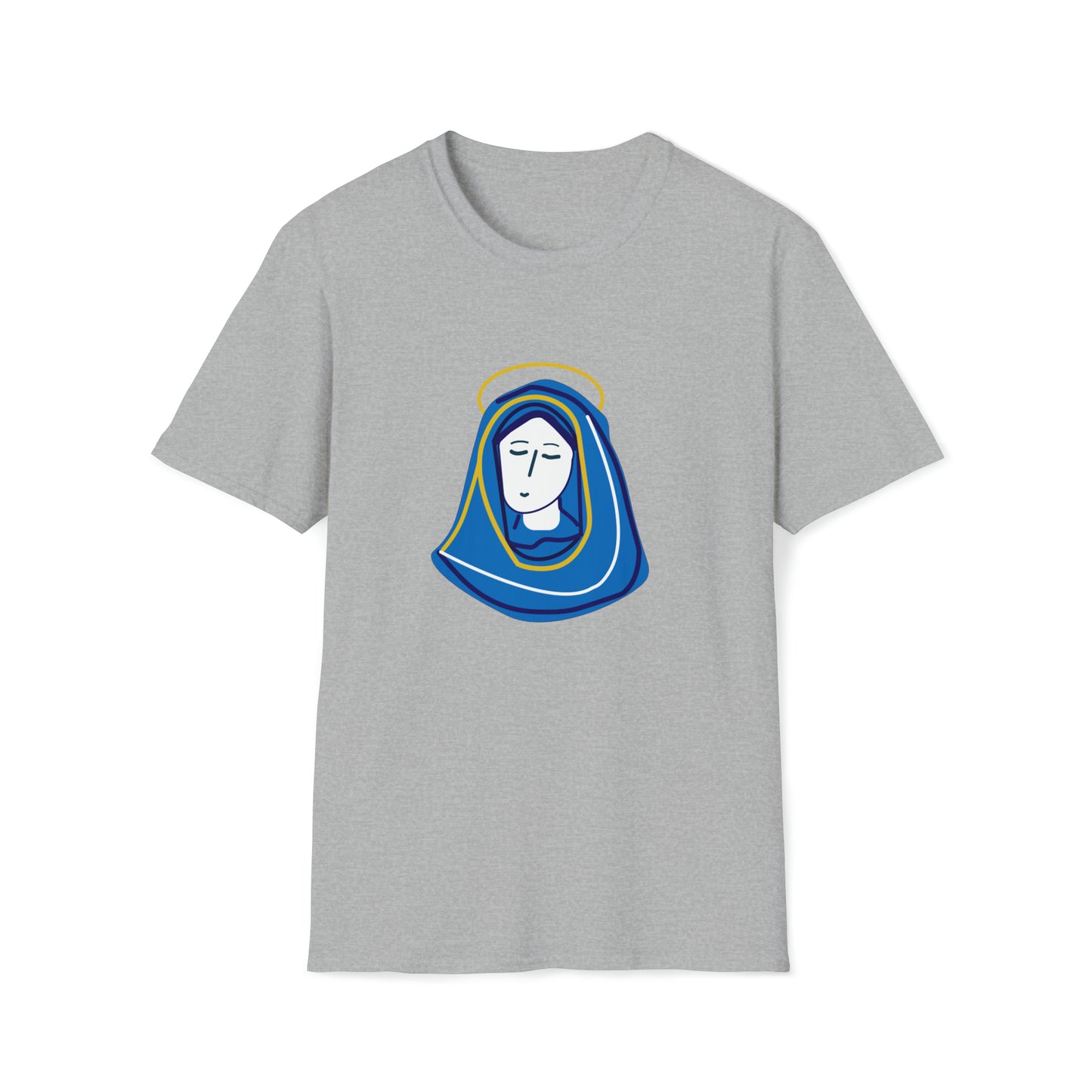 Hail Mary w/prayer Unisex Softstyle T-Shirt