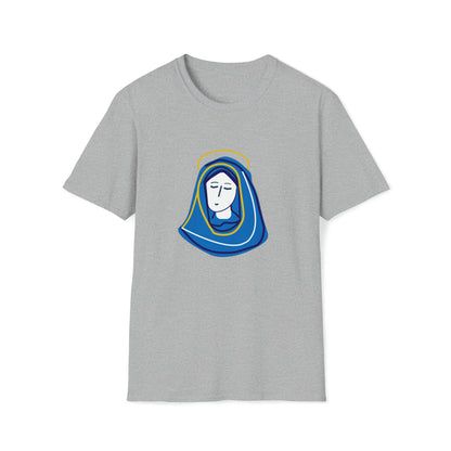 Hail Mary w/prayer Unisex Softstyle T-Shirt