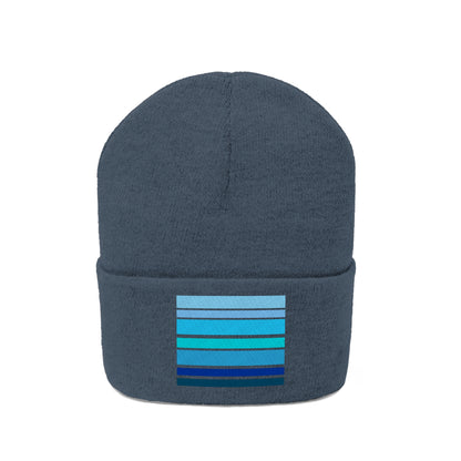 HLC Blue Stripes Knit Beanie