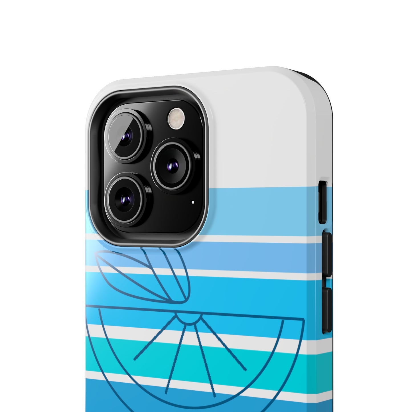 HLC Blue Stripes Tough Phone Cases