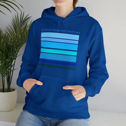 HLC Blue Stripes Unisex Heavy Blend™ Hooded Sweatshirt