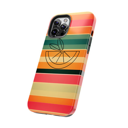 Vintage Stripes Tough Phone Cases