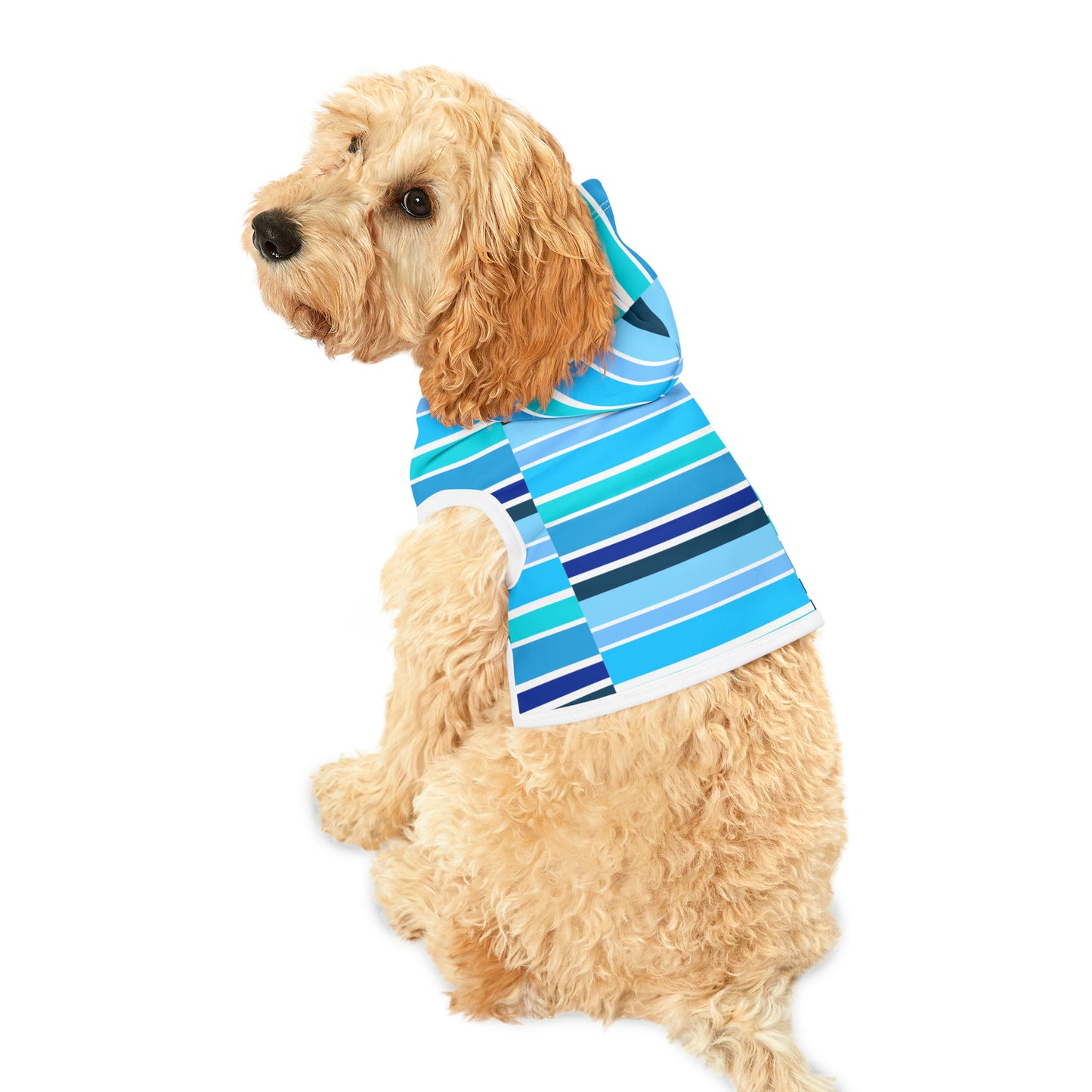 HLC Blue Stripes Pet Hoodie